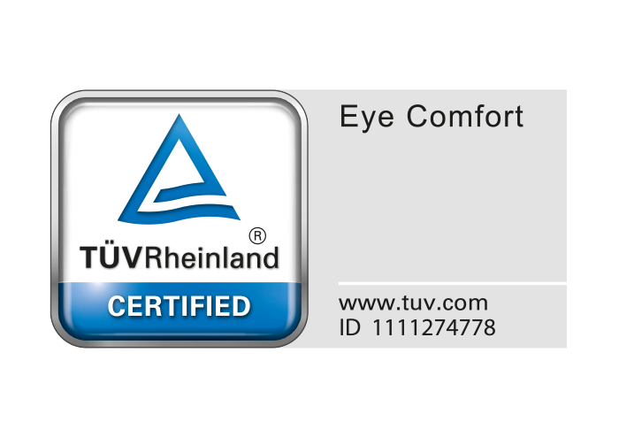 Logo TUV Eye Comfort