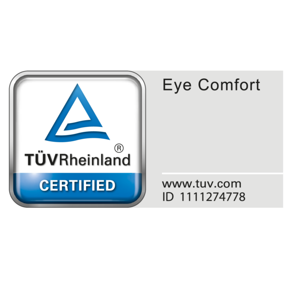 Logo TUV Eye Comfort