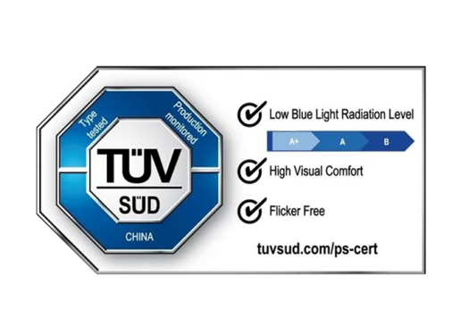 Logo TUV SUD Low Blue Light