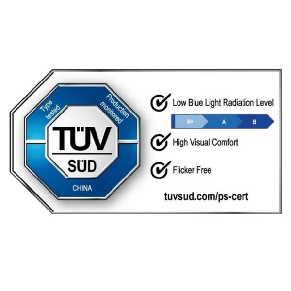 Logo TUV SUD Low Blue Light